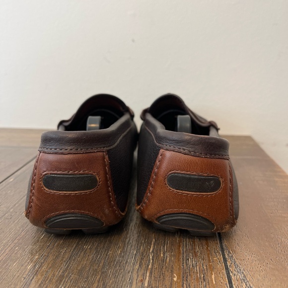 Allen Edmonds Winthrop Brown Leather Loafers Driving Shoes Mens size 9.5 E - Picture 6 of 8
